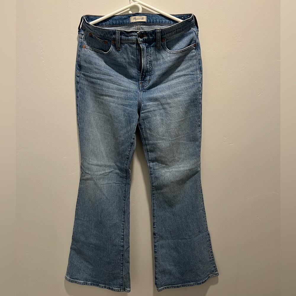 Madewell Blue Boot-Cut Jeans